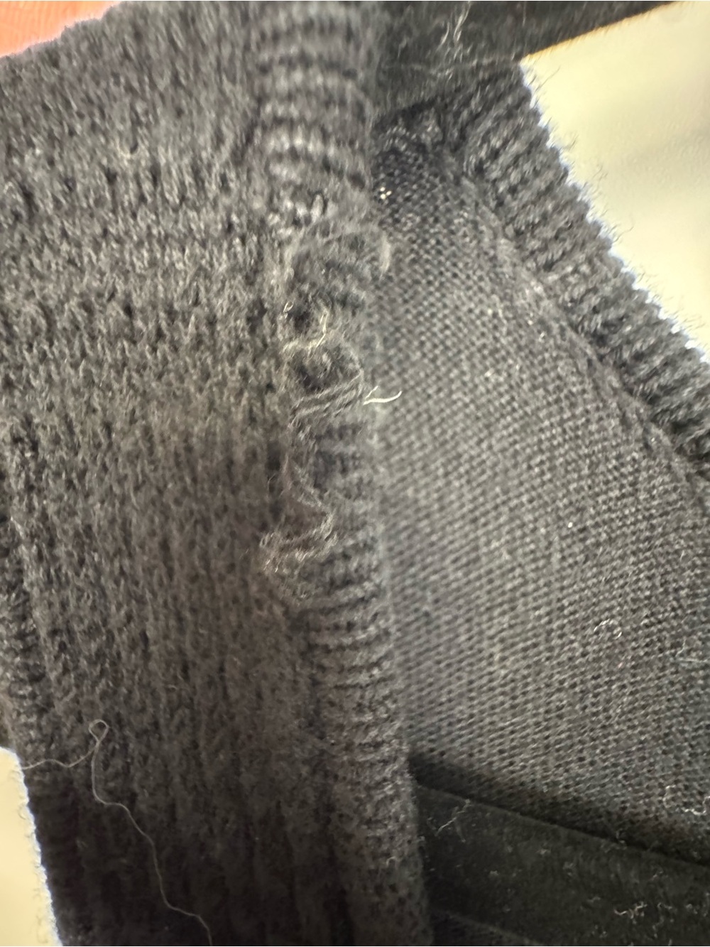 Z Supply Black Knit Sweater Tank Dress Size Medium Sleeveless Midi Maxi Cover Up - Picture 3 of 14